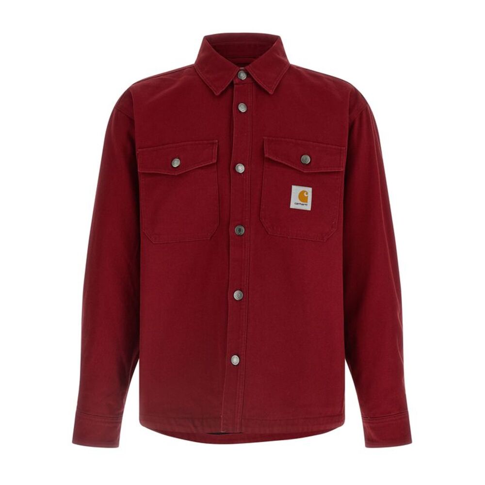 Carhartt Wip Red Cotton Men's Blouse